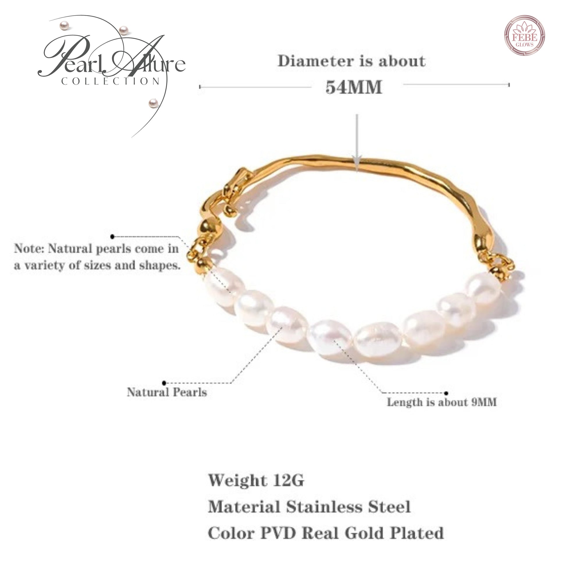 Pearl Beaded Bracelet,Minimalist Bangle,Gold Pearl Bracelet, Minimalist Pearl Bracelet, Stainless Steel Bracelet with Pearl,bridesmaid gifts