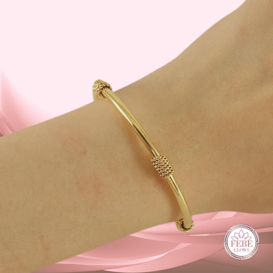 Minimalist bracelet, Dainty Gold Bracelet, Waterproof Gold bracelet, open cuff bracelet, friendship bracelet, Stainless Steel Bracelet